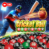 Cricket Ball Roulette slot games live game